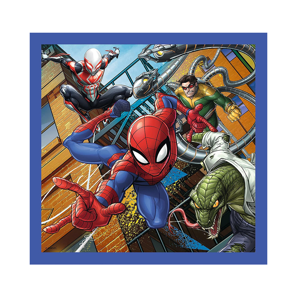 Trefl Puzzles - 3in1 - Spider friends / Disney Marvel Spiderman - Image 2
