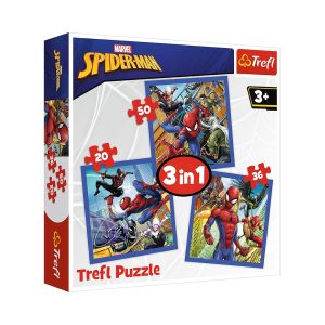 Trefl Puzzles - 3in1 - Spider friends / Disney Marvel Spiderman