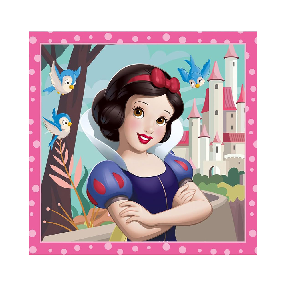 Trefl Puzzles - 3in1 - Beautiful flowers / Disney Princess - Image 2