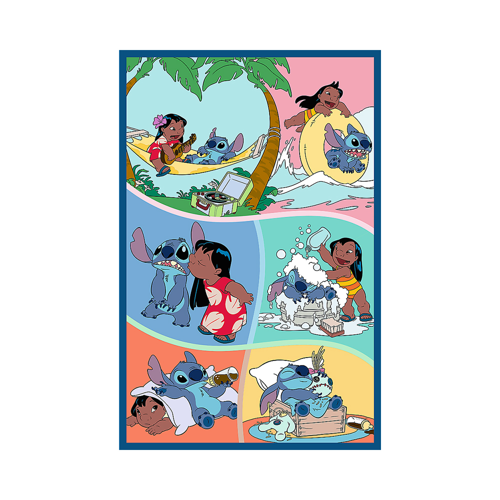 Trefl Puzzles - 3x80 - Stitchs world / Disney Lilo&Stitch_FSC Mix 70% - Image 2