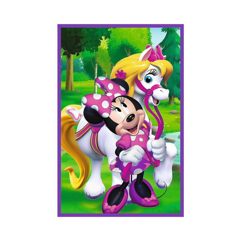 Trefl Puzzles - 3x80 - Minnie and friends / Disney Minnie_FSC Mix 70% - Image 2