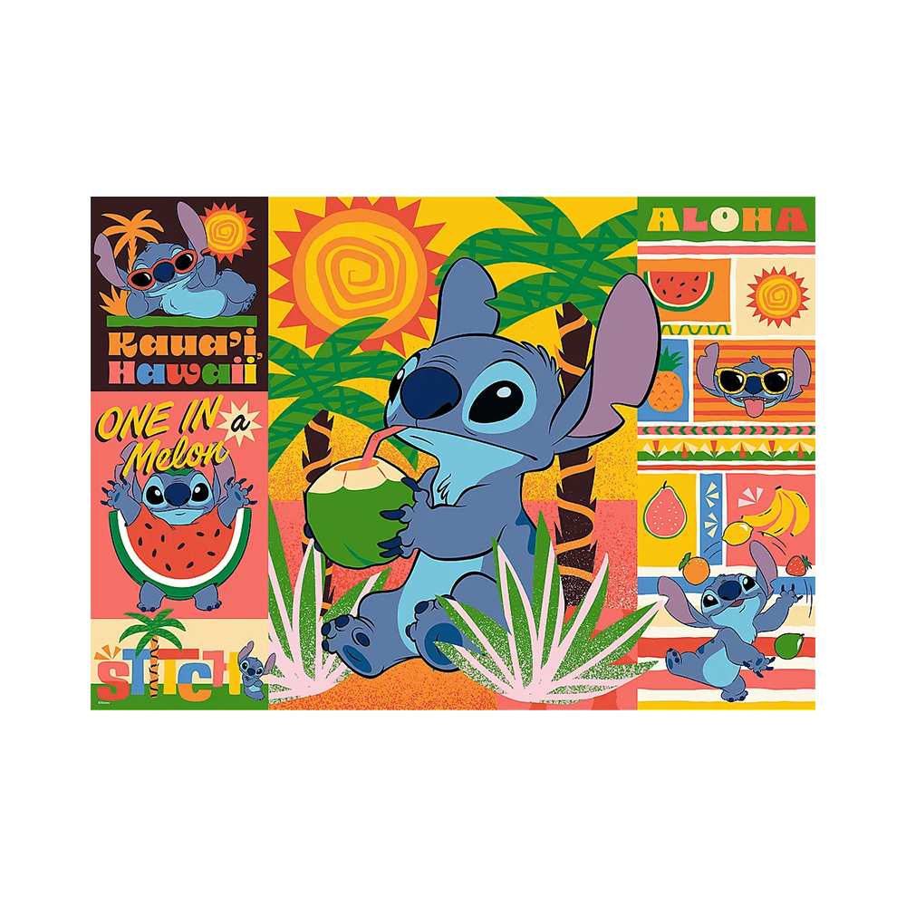 Trefl Puzzles - 500 - Holidays with Stitch / Disney Lilo&Stitch - Image 2