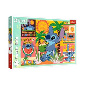 Trefl Puzzles - 500 - Holidays with Stitch / Disney Lilo&Stitch