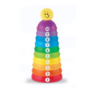 Mattel Fisher-Price Stack & Roll Cups Toy