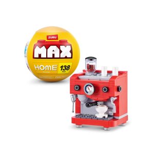 Zuru - MAX Build More Premium Home Collection Coffee Machine  (138 PCS) (CDU8PCS)