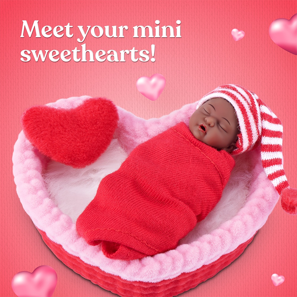 ZURU - My Mini Baby - Sweet Hearts (One Random Piece) (CDU24PCS) - Image 7