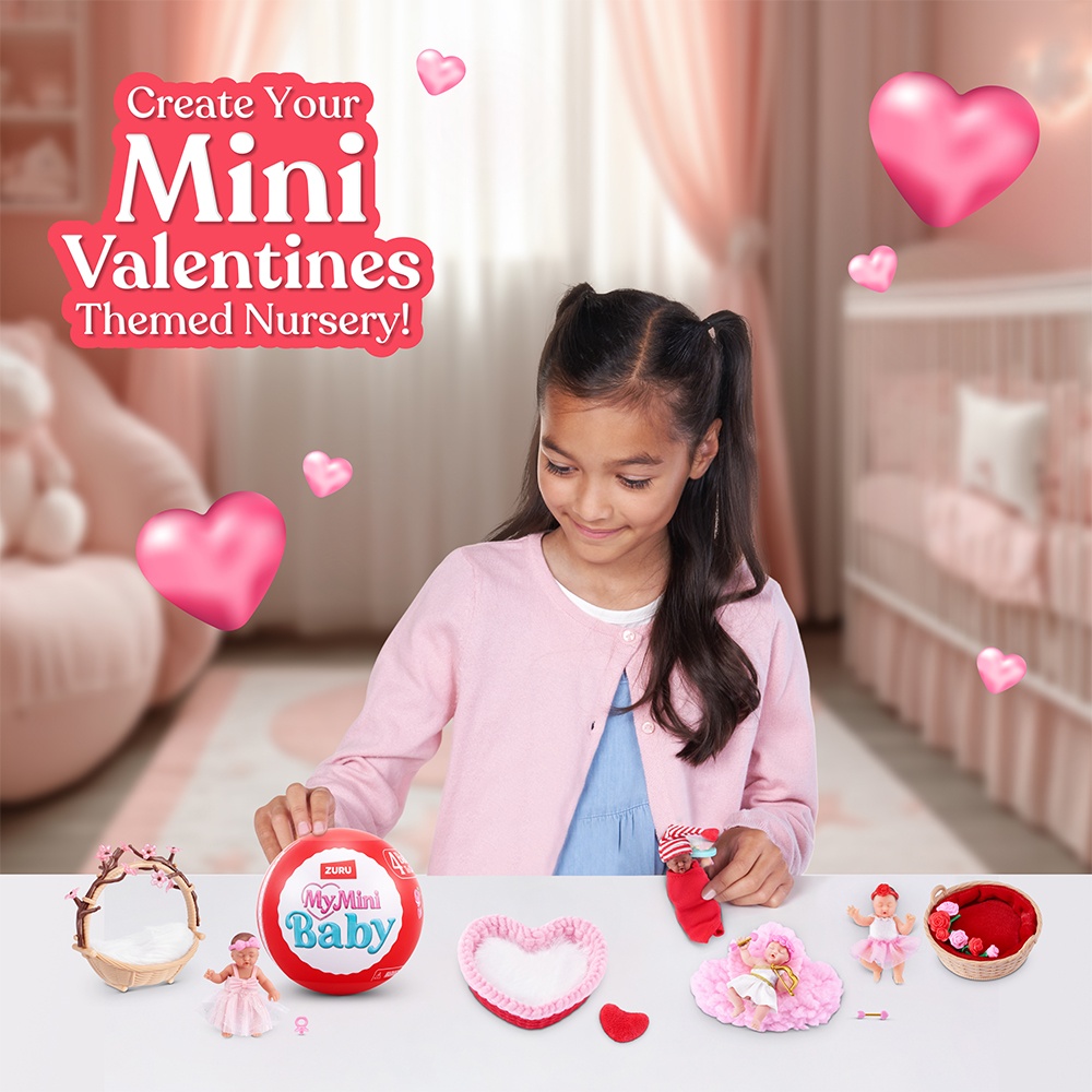ZURU - My Mini Baby - Sweet Hearts (One Random Piece) (CDU24PCS) - Image 9