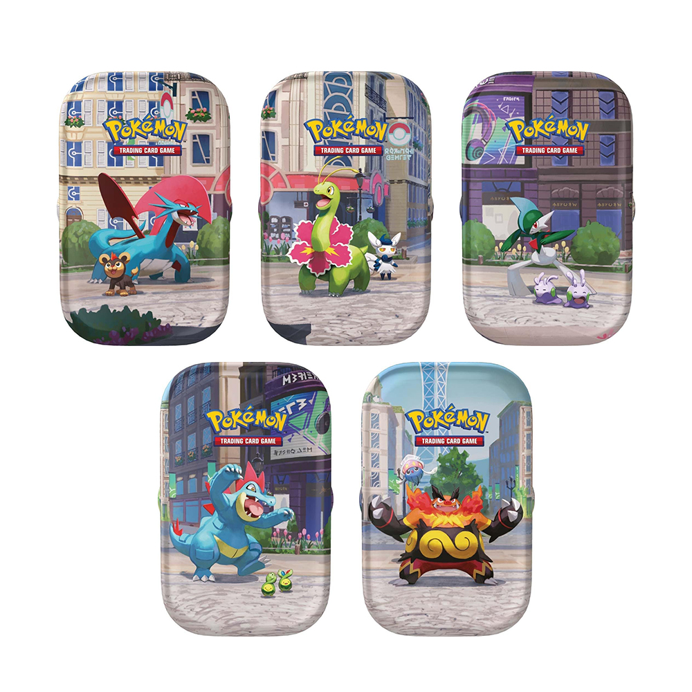 Nintendo - Games: Pokemon Trading Cards Game (TCG) - Lumiose City Mini Tin (One Random Piece) (CDU10PCS)