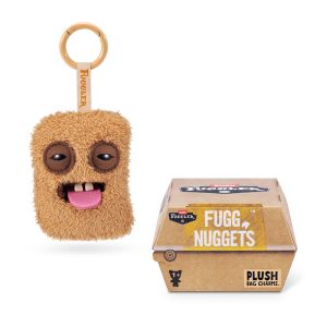 ZURU - Fuggler - Fugg Nuggets Series 1 Keyrings Plush Blind Box (One Random Piece) (3.5 inch) (CDU6PCS)