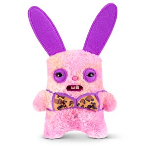 ZURU - Fuggler - Baddies Series 1 Plush - Rabid Rabbit (9 Inch)