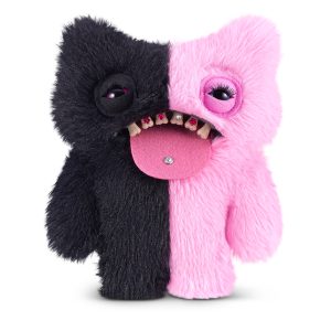 ZURU - Fuggler - Baddies Series 1 Plush - Wide Eyed Weirdo (9 Inch)