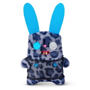 ZURU - Fuggler - Nipple Fuggs Series 1 Plush - Crazy Dog Rabbit (9 Inch)