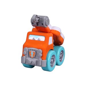 Bburago Junior - 2In1 Drive ''N Rock Two Truck with Guitar Orange