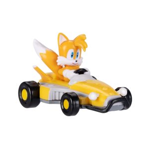 Jakks Games: Sonic the Hedgehog 35th Anniversary - Classic Tails Die-Cast Vehicle Whirlwind Sport (2.5 Inch)