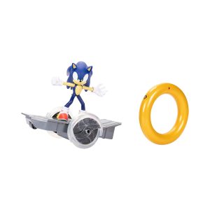 Jakks Games: Sonic the Hedgehog - Sonic with Speed Skateboard ​​R/C