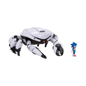 Jakks Games: Sonic the Hedgehog Movie 3 - Crap Mech Battle Playset with Sonic Action Figure (2.5 Inch)