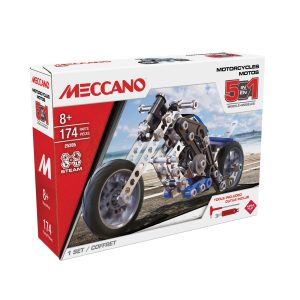 Spin Master - Meccano 5In1 Multi Model Set  Motorcycles (174 Piece)