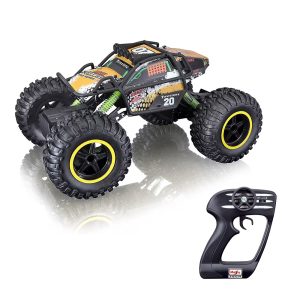Maisto Tech R:C Off Road Go! Series 1:6 Rock Crawler Pro Series 4WS Black