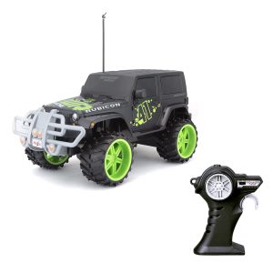 Maisto Tech R:C Off Road Go! Series 1:16 Jeep Wrangler Rubicon Black