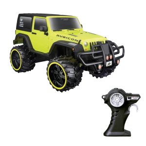Maisto Tech R:C Off Road Go! Series 1:16 Jeep Wrangler Rubicon Yellow