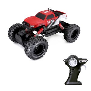 Maisto Tech R:C Off Road Go! Series 1:16 Rock Crawler Red