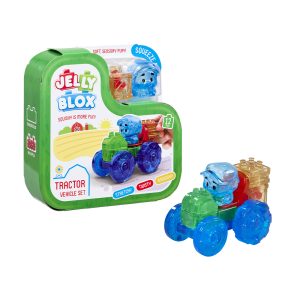 Jelly Blox Tractor Vehicle Set (12 PCS)