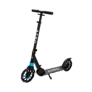 Aero - A5 Two LED Wheels Foldable Kick Scooter - Black