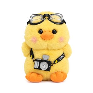 Cute Yellow Chick Keychain Plush 6 Inch