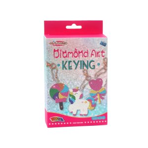 Creative DIY Diamond Painting Keychain Set of 3 Kit 6 Assorted