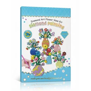 DIY 3D Diamond Art Flower Vase Kit