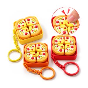 Pizza Clickers Keychain (15PCS/Pack)