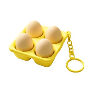 4-Grid Egg Carton Clickers Keychain (30PCS/Pack)