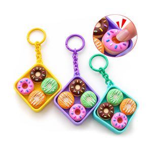 Donuts Clickers Keychain (15PCS/Pack)