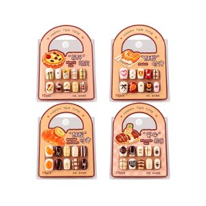 Tea Break Nail Art - Fancy Cookie Press-On Nails 6 Assorted (CDU12PCS)