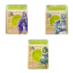 Jing Jing - Crystal Mud Slime Sign Zodiac 6 Assortment (CDU24PCS) (One Random Piece)