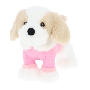 Keel Toys - Keeleco: Spaniel Puppy in Outfit Soft Plush 4 Assorted (18cm)