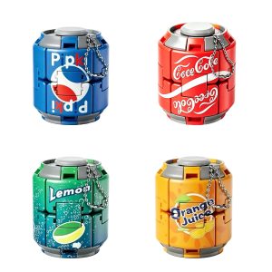 Soda Fingertip Stress Spinner Fidget Toys (CDU24PCS) (One Random Piece)