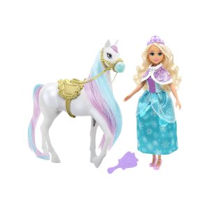 Funville - Dreameez - Blue Winter Princess with Horse Playset
