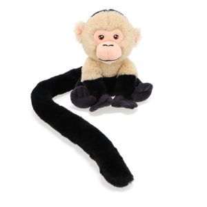 Keel Toys - Keeleco: Capuchin Monkey Tails 4 Assorted Soft Plush (18cm)