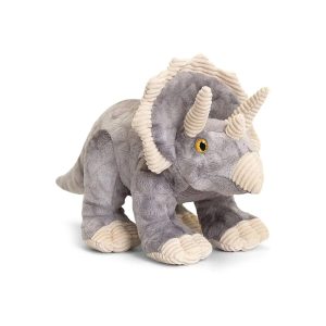 Keel Toys - Keeleco: Triceratops Dinosaur Soft Plush (26cm)