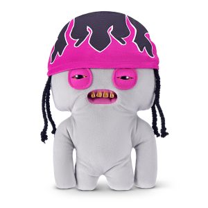 ZURU - Fuggler - Fugg Life Series 1 Plush - Grey Squidge (9 Inch)
