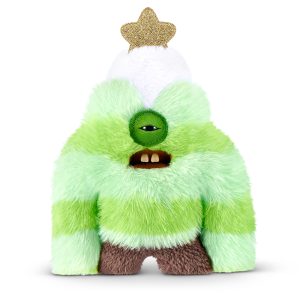 ZURU - Fuggler - Festive Fugg - Series 2 Plush - Sasquooshmas Tre ( 9 Inch)